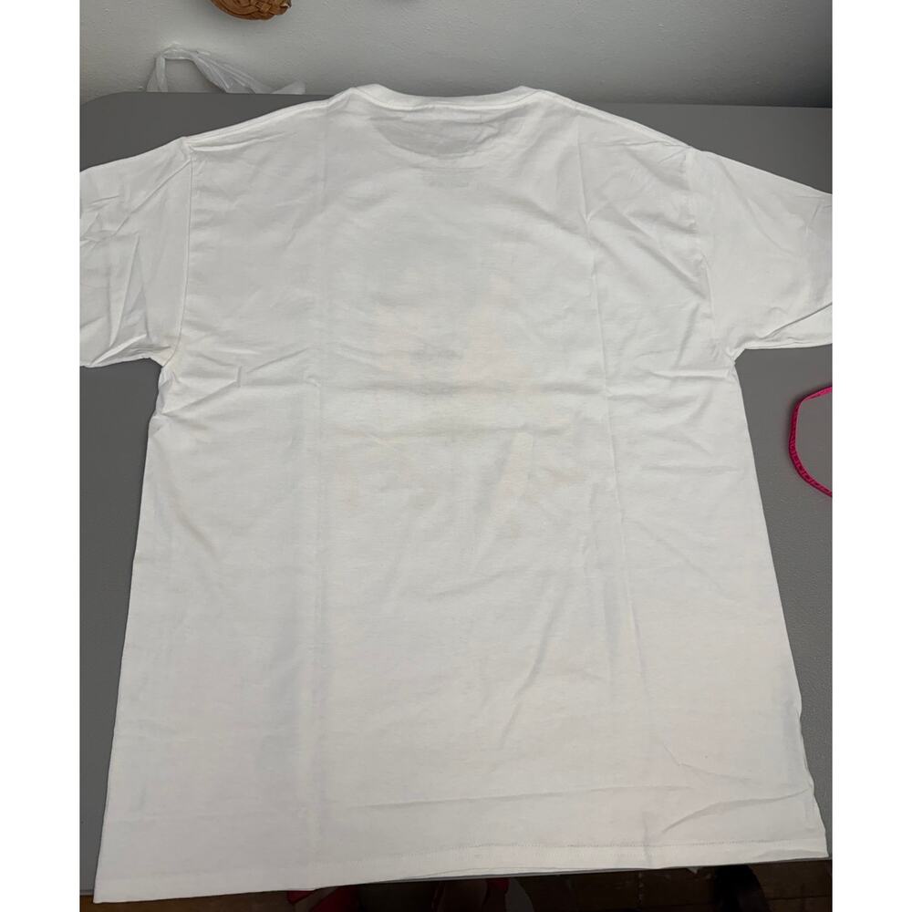 Betty Boop Leopard Dress White Graphic Tee Large NWOT - Picture 3 of 7